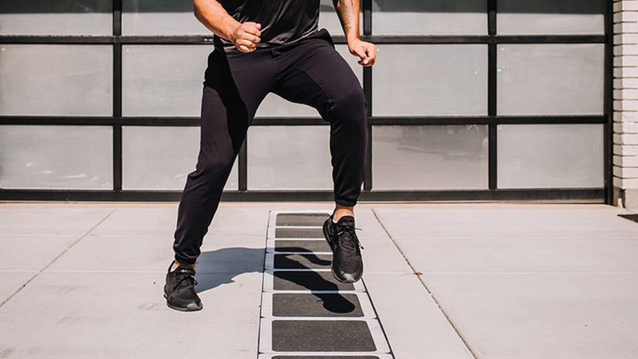 man using stroops ladder cardio accessories collection image