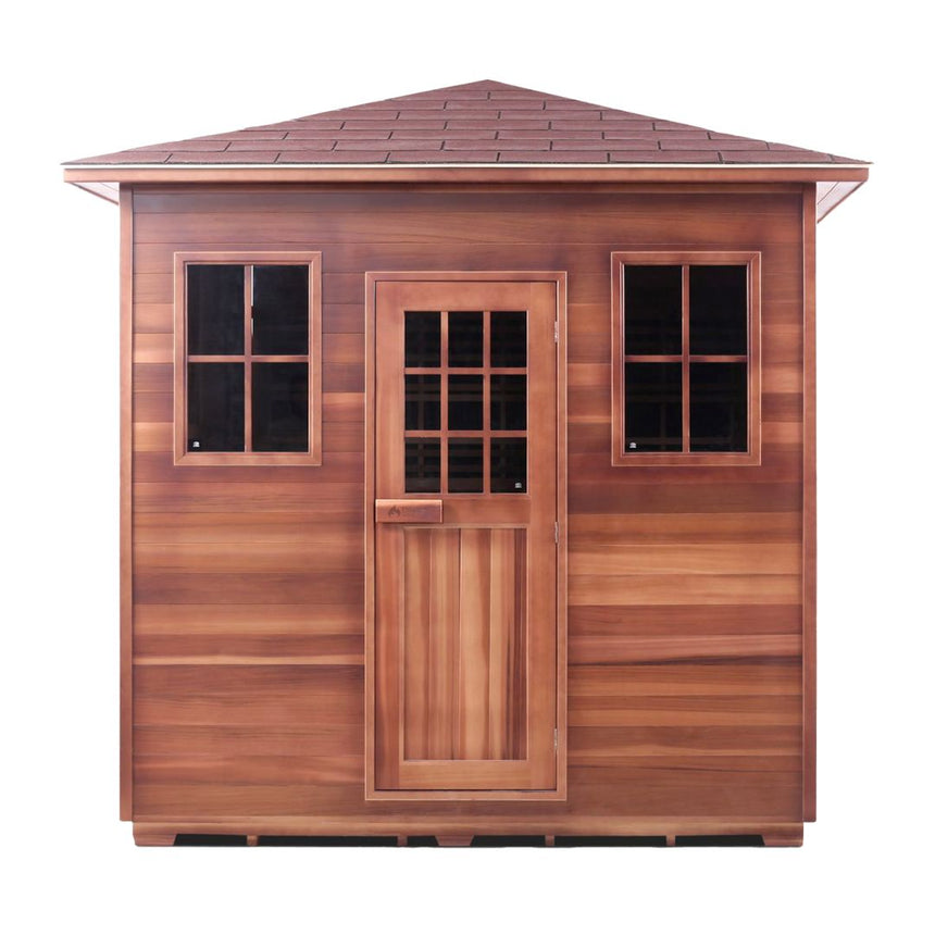 8 person outdoor infrared sauna png mockup-1