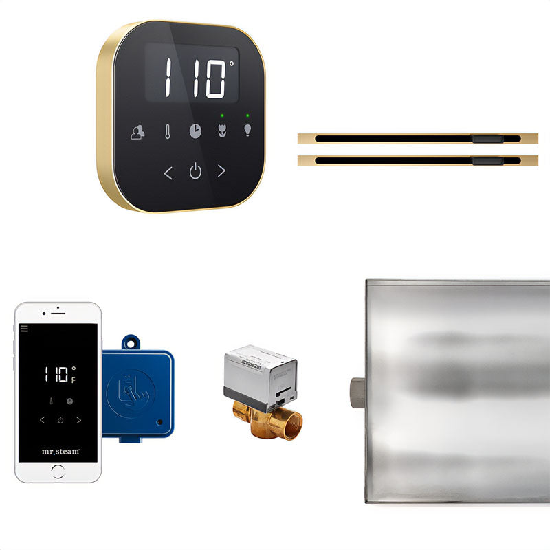 AirButler Max Control Package Linear Black Satin Brass