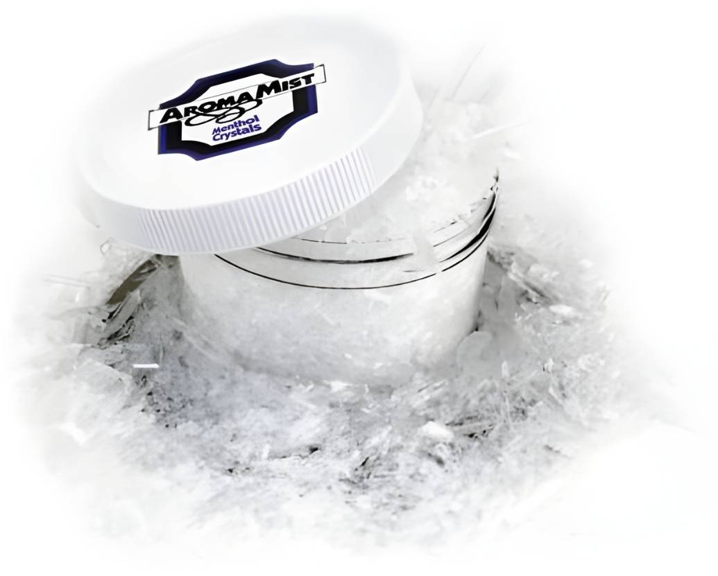 ZiahCare's AromaMist 1/2 lb Menthol Crystals Mockup Image 1