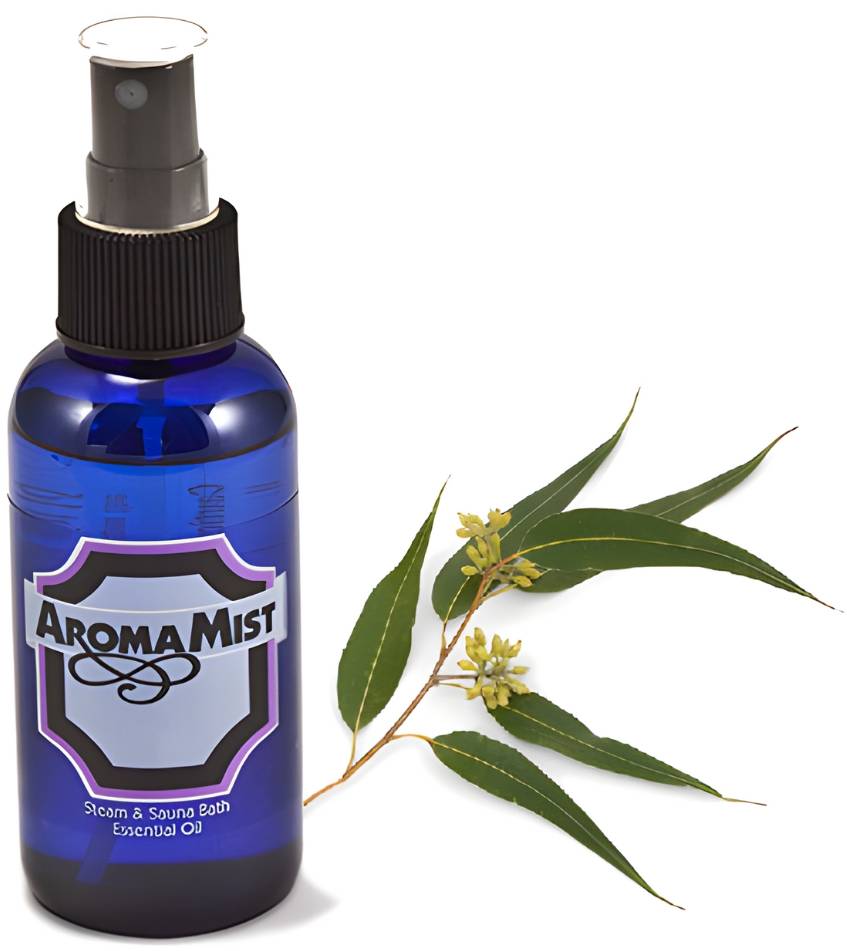 ZiahCare's AromaMist Eucalyptus Aroma Bath Oil Mockup Image 1