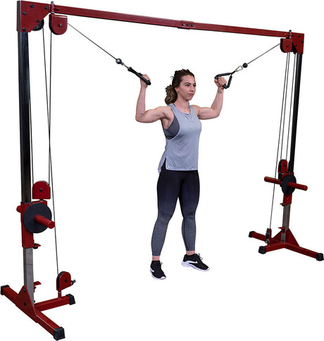 Body-Solid Best Fitness Plate Loaded Cable Crossover