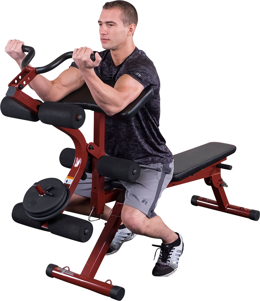 Body-Solid Best Fitness Preacher Curl & Leg Extension Bench Attachment