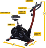 Body-Solid Best Fitness Upright Stationary Bike