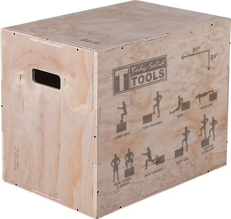 Body-Solid 3-Way Pylo Box