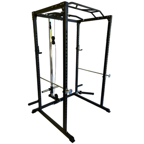 Fully Loaded Power Rack Home Gym
