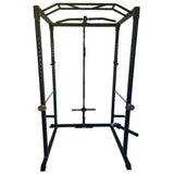 ZiahCare's Diamond Fitness Fully Loaded Power Rack Home Gym Mockup Image 1
