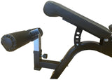 ZiahCare's Diamond Fitness Adjustable Dumbbell Bench with Leg Lock Mockup Image 10