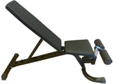 ZiahCare's Diamond Fitness Adjustable Dumbbell Bench with Leg Lock Mockup Image 9