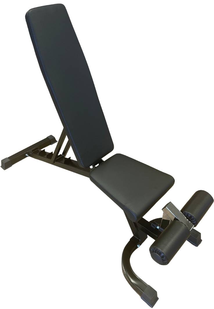 ZiahCare's Diamond Fitness Adjustable Dumbbell Bench with Leg Lock Mockup Image 1