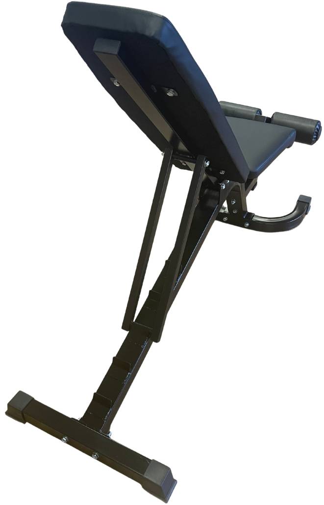 ZiahCare's Diamond Fitness Adjustable Dumbbell Bench with Leg Lock Mockup Image 4