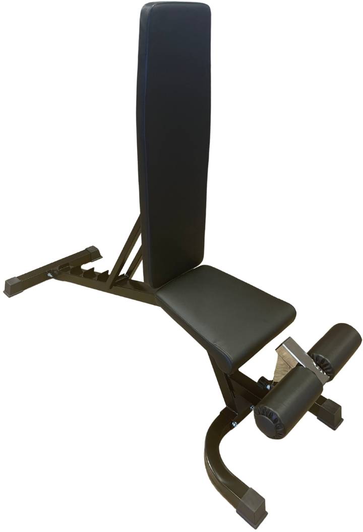 ZiahCare's Diamond Fitness Adjustable Dumbbell Bench with Leg Lock Mockup Image 8
