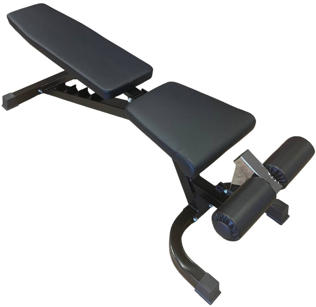 ZiahCare's Diamond Fitness Adjustable Dumbbell Bench with Leg Lock Mockup Image 7