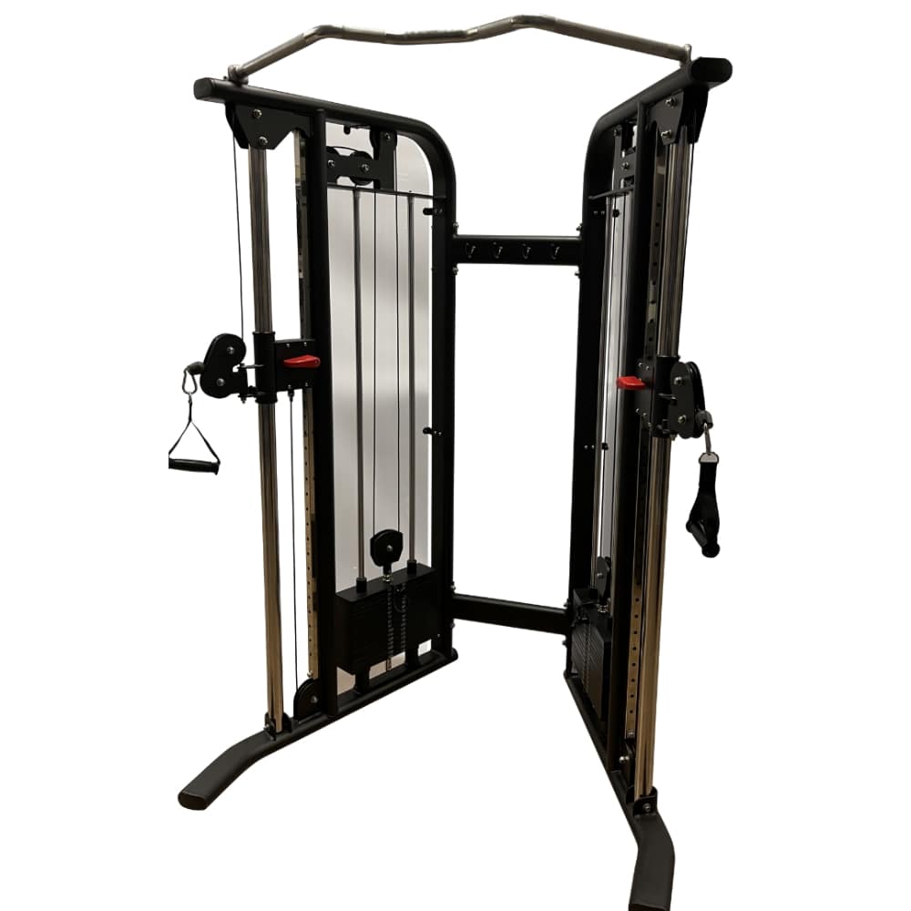 ZiahCare's Diamond Fitness Power Compact Functional Trainer Home Gym Mockup Image 2