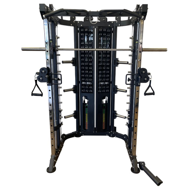 ZiahCare's Diamond Fitness Fully Loaded All-In-One Functional Trainer Home Gym Mockup Image 1