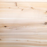 close up of sauna wood