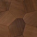 ZiahCare's EmotionWood Hexagon Thermo-Ash Decorative Wall Panels Mockup Image 1