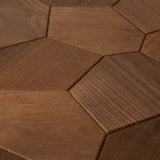 ZiahCare's EmotionWood Hexagon Thermo-Ash Decorative Wall Panels Mockup Image 2