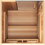 ZiahCare's Finnmark Designs 1 Person Full-Spectrum Infrared Sauna Mockup Image 3