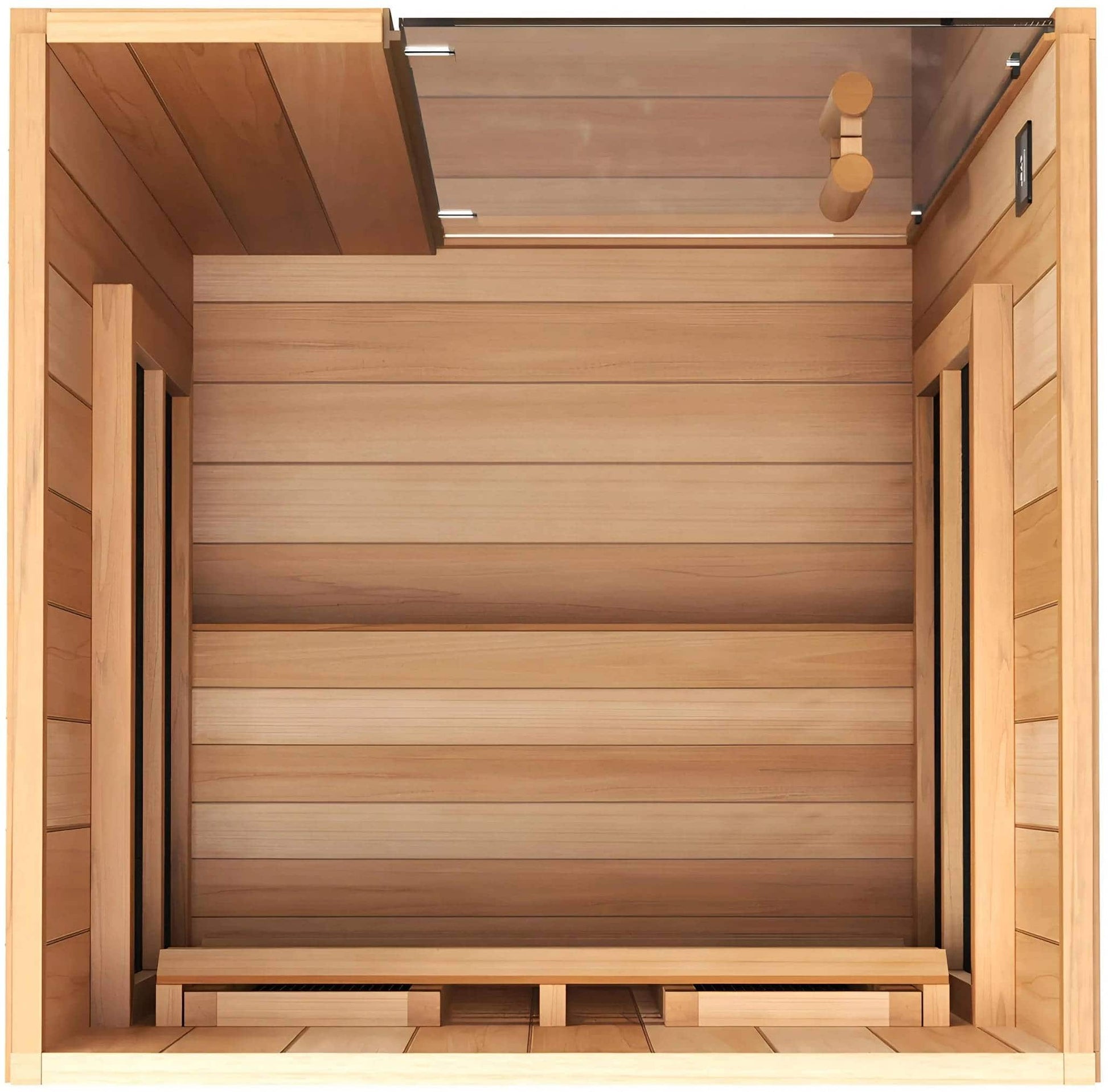 ZiahCare's Finnmark Designs 1 Person Full-Spectrum Infrared Sauna Mockup Image 3