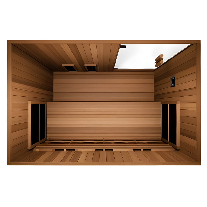 ZiahCare's Finnmark Designs 4 Person Full Spectrum Infrared Sauna Mockup Image 4