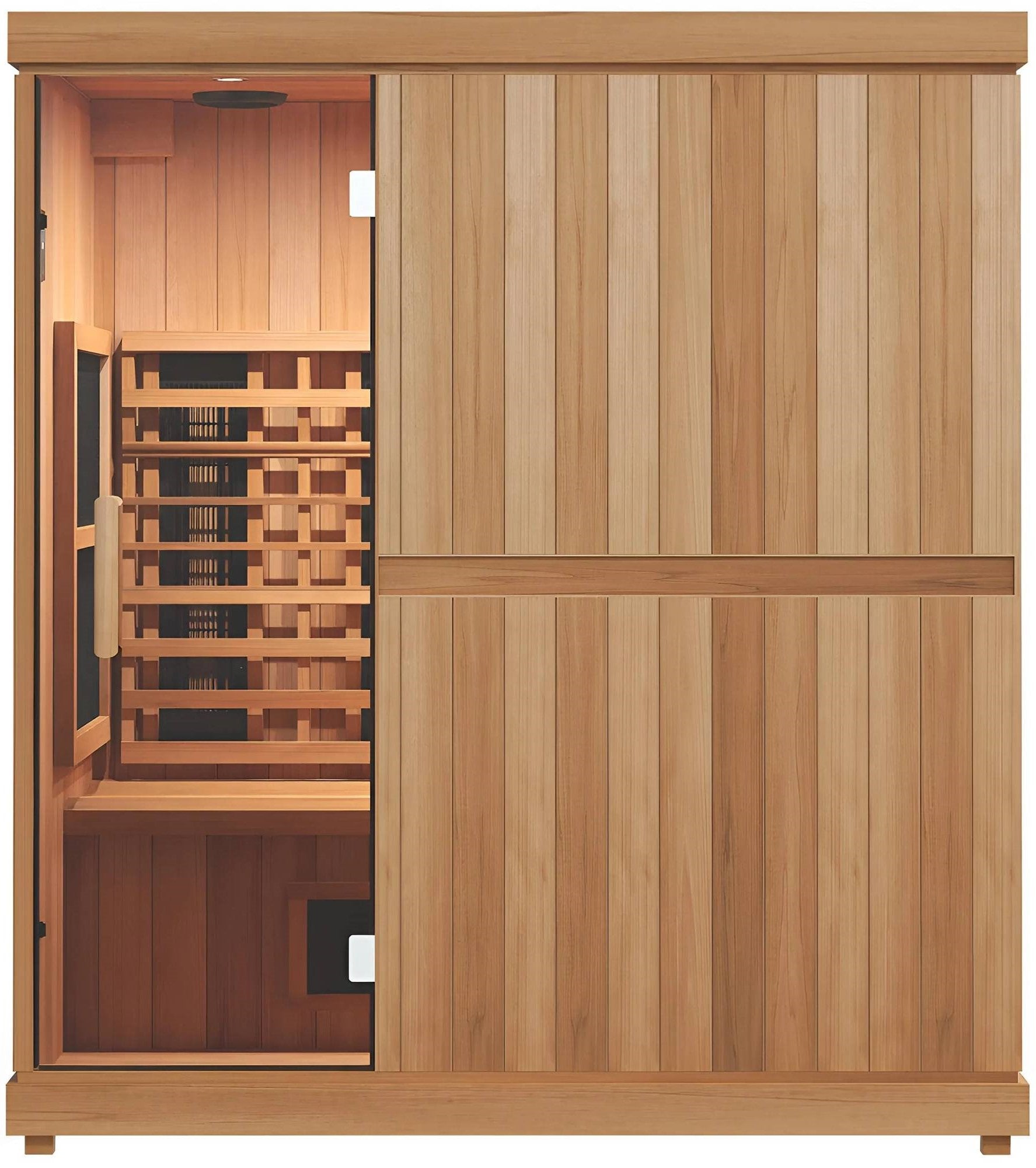 ZiahCare's Finnmark Designs 4 Person Full Spectrum Infrared Sauna Mockup Image 2