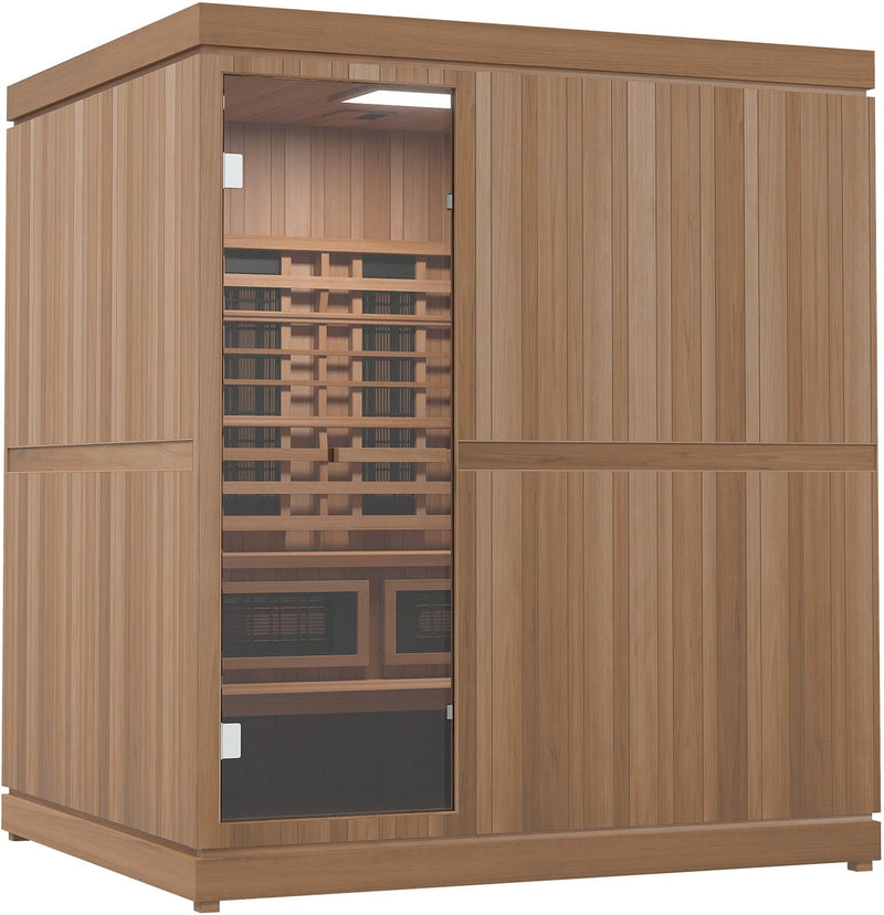 ZiahCare's Finnmark Designs 4 Person Trinity XL Infra-Steam Sauna Mockup Image 1