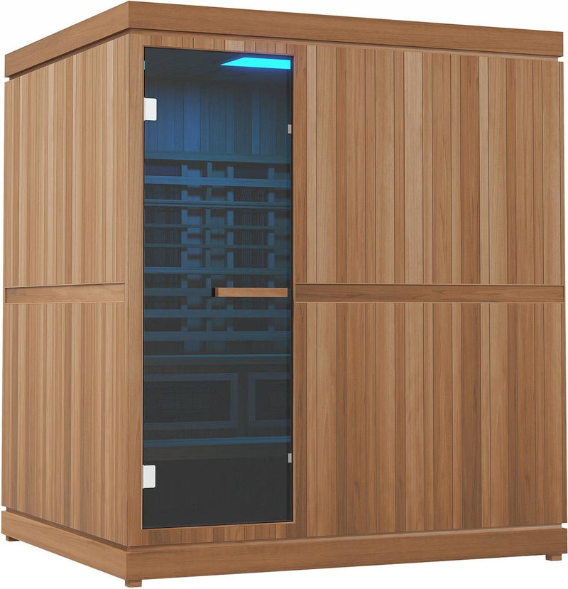 ZiahCare's Finnmark Designs 4 Person Trinity XL Infra-Steam Sauna Mockup Image 6