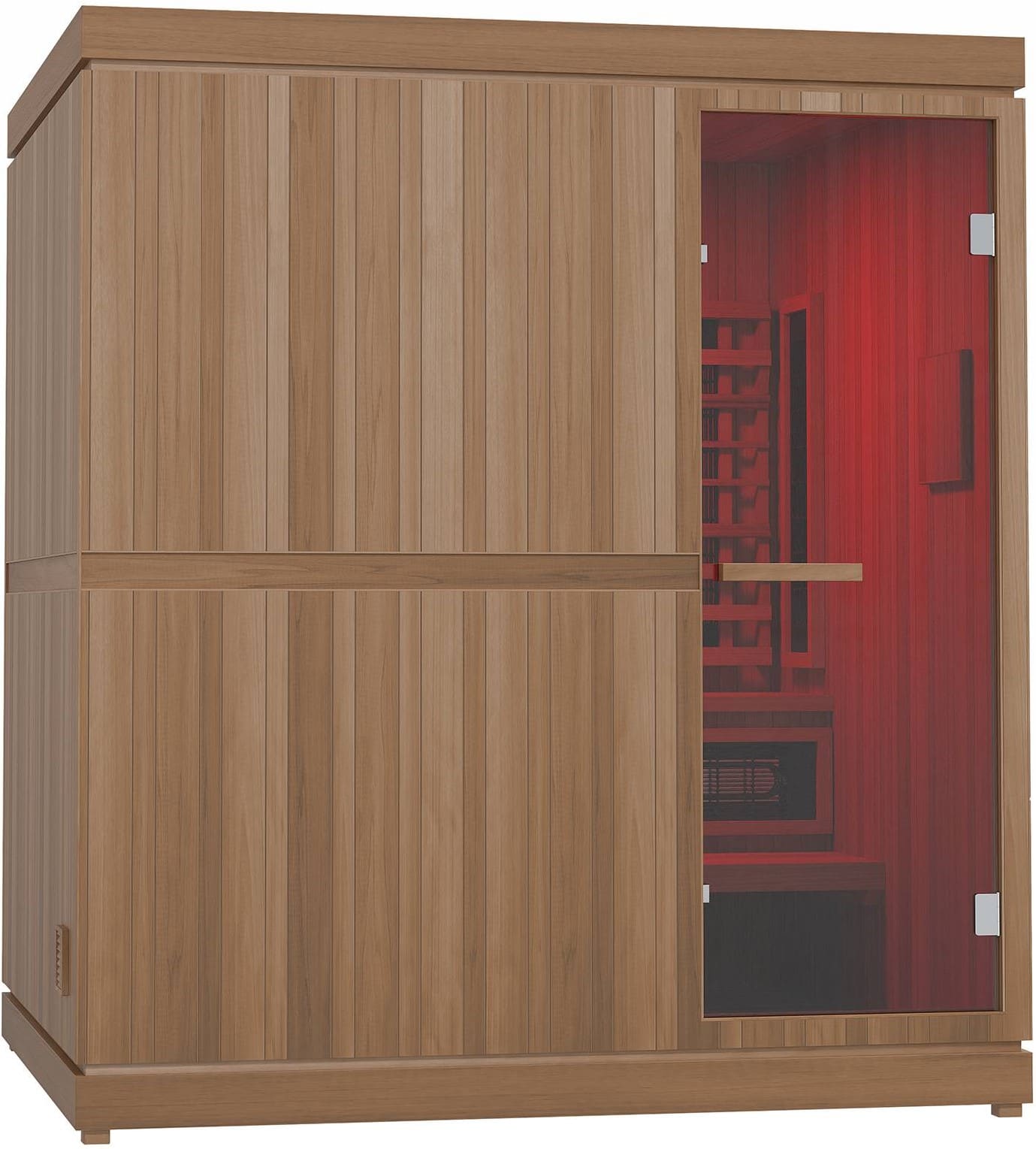 ZiahCare's Finnmark Designs 4 Person Trinity XL Infra-Steam Sauna Mockup Image 11