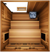 ZiahCare's Finnmark Designs 2 Person Trinity Infra-Steam Sauna Mockup Image 3