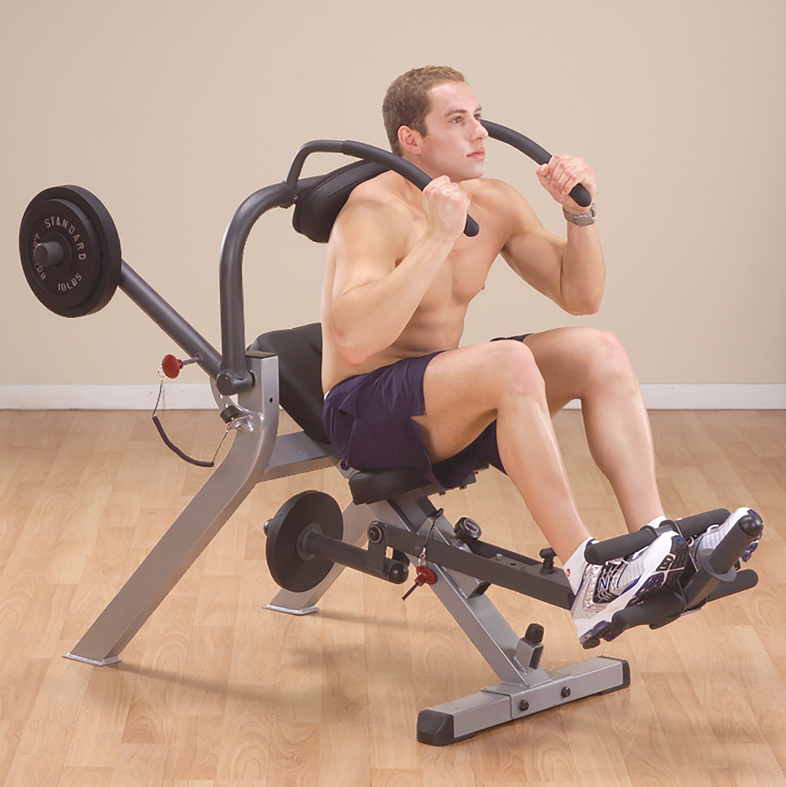 Body-Solid Semi-Recumbent Ab Machine