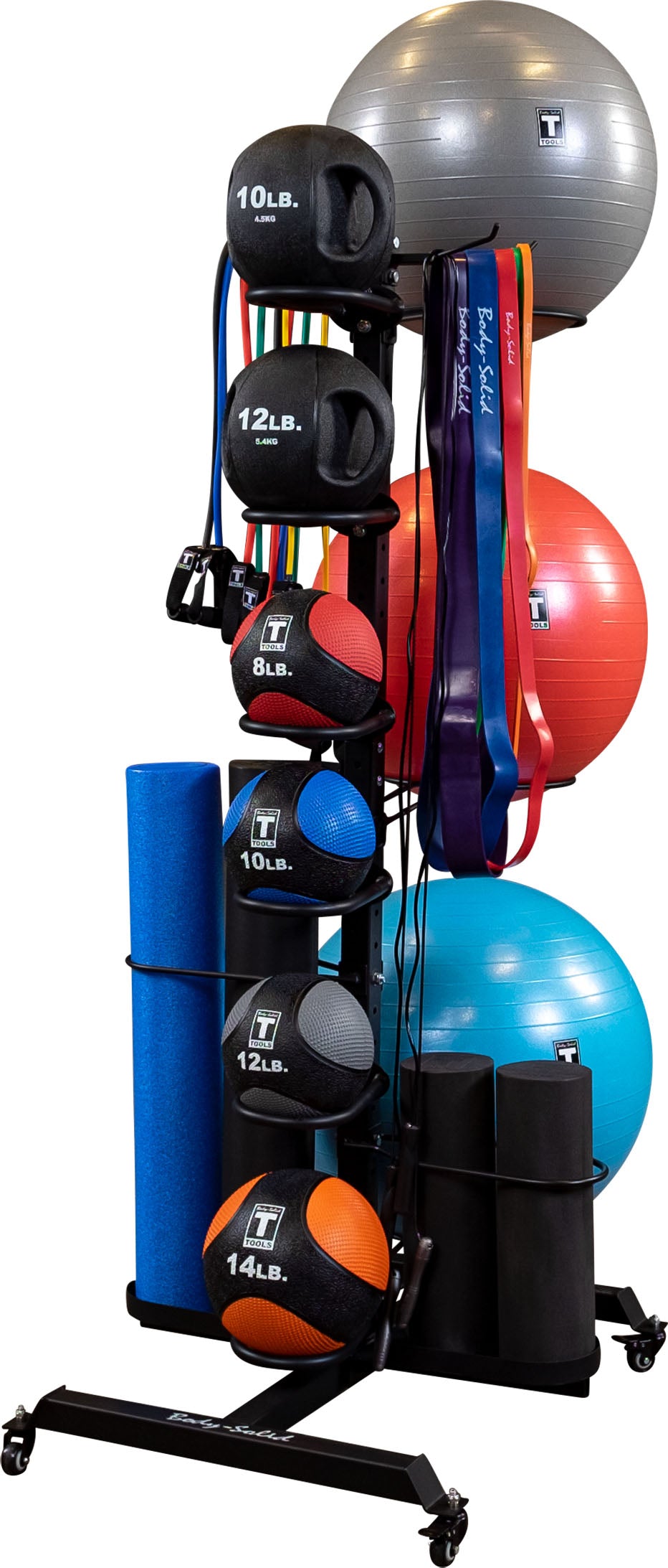 Body-Solid Multi-Accessory Storage Rack