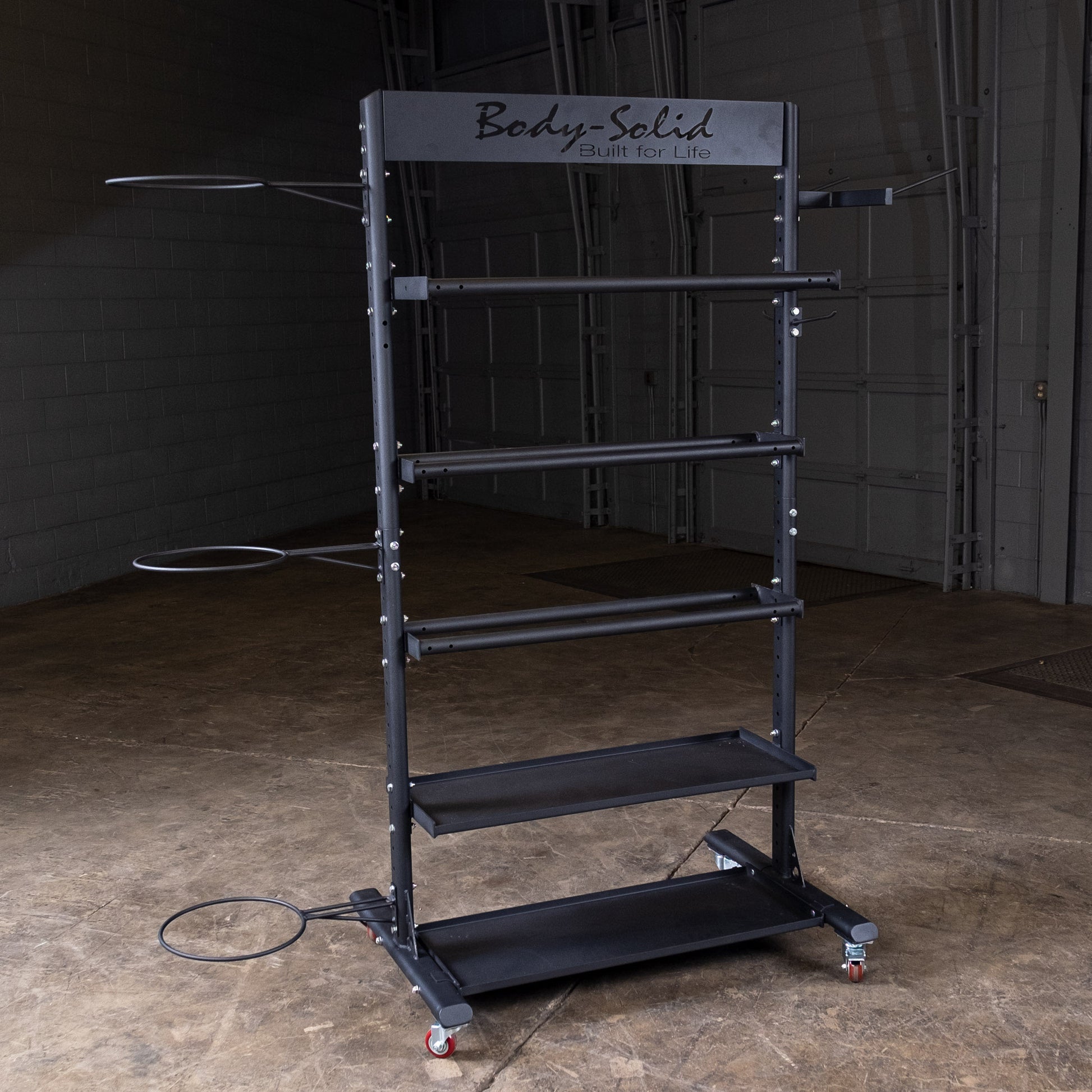 Body-Solid Multi-Accessory Storage Tower