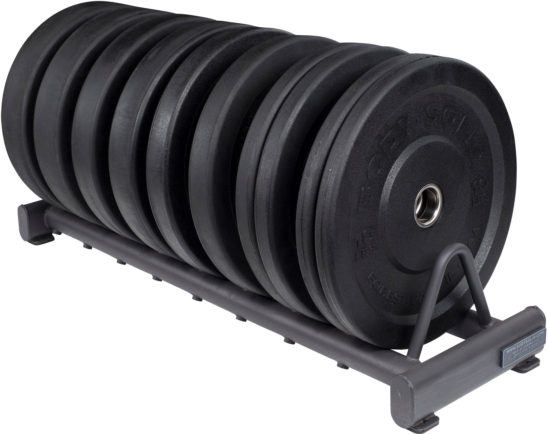 Body-Solid Bumper Plate Storage Rack