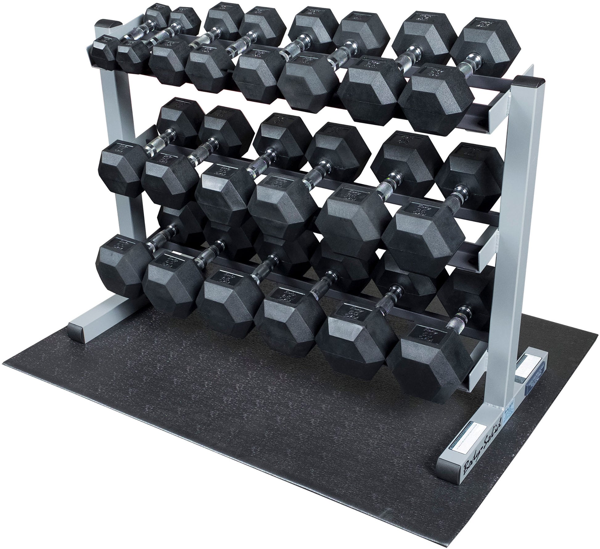 Body-Solid 3-Tier Dumbbell Rack