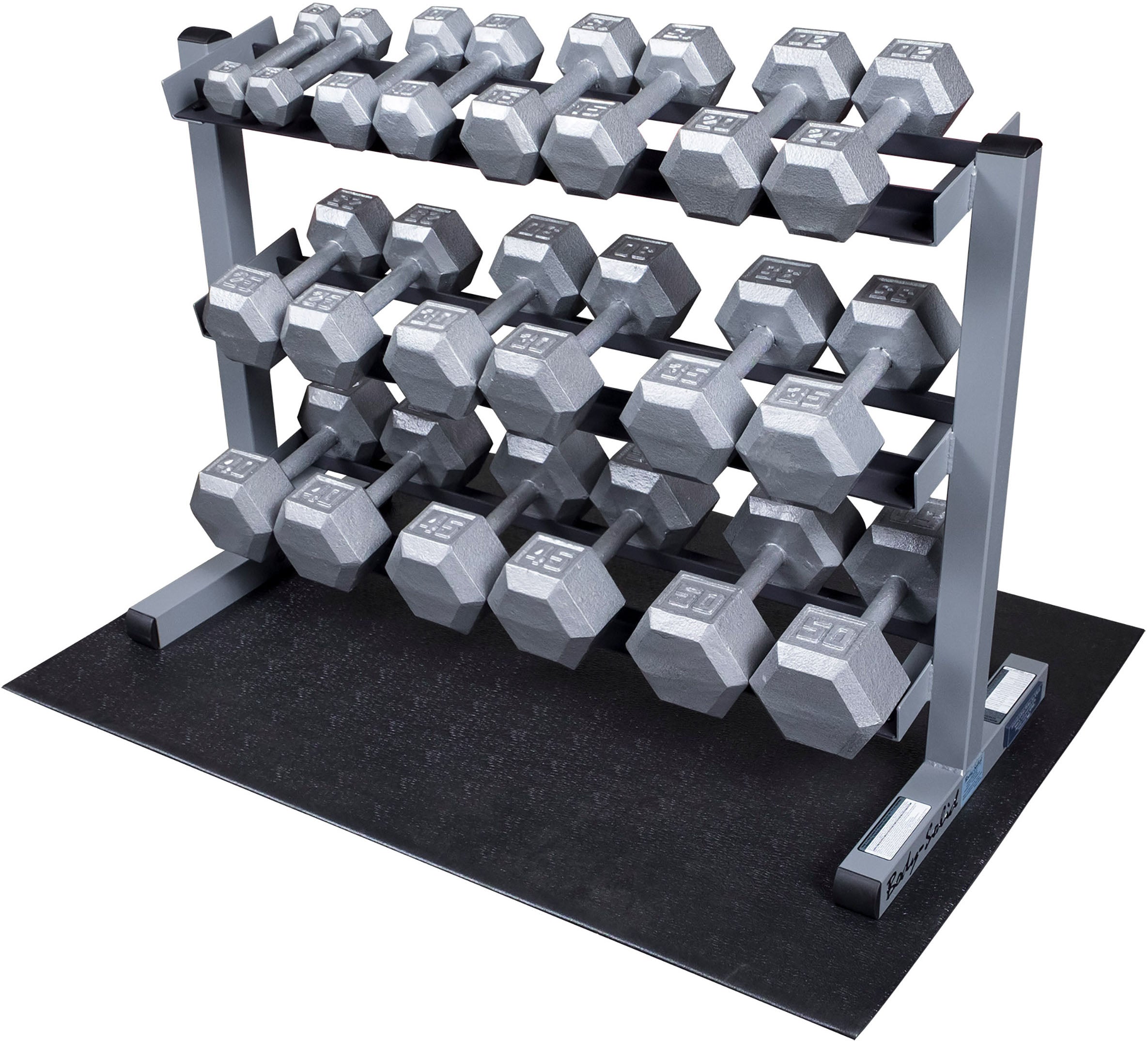 Body-Solid 3-Tier Dumbbell Rack