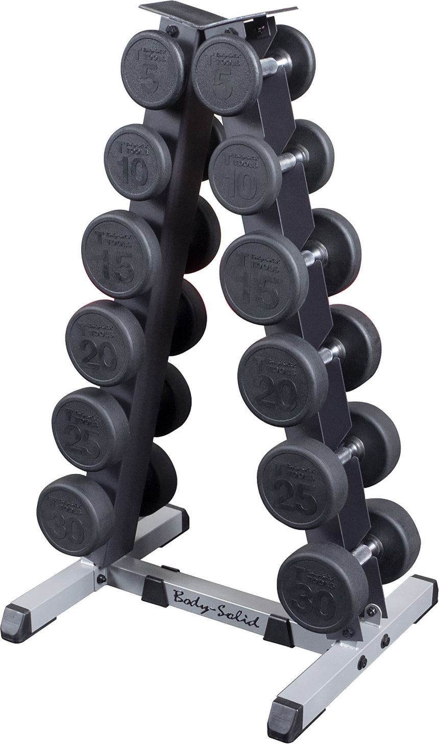 Body-Solid 2-Tier Vertical Dumbbell Rack