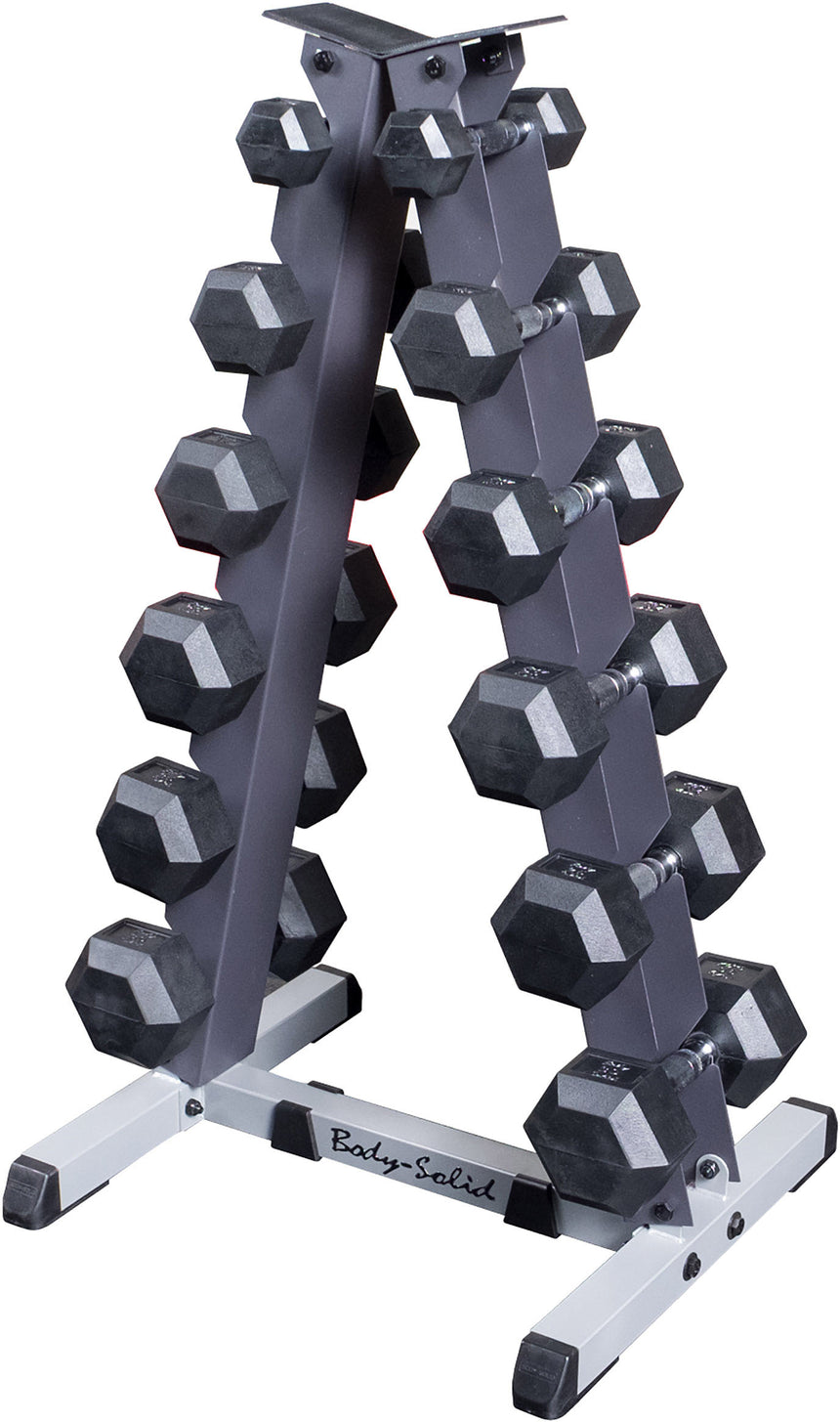 Body-Solid 2-Tier Vertical Dumbbell Rack