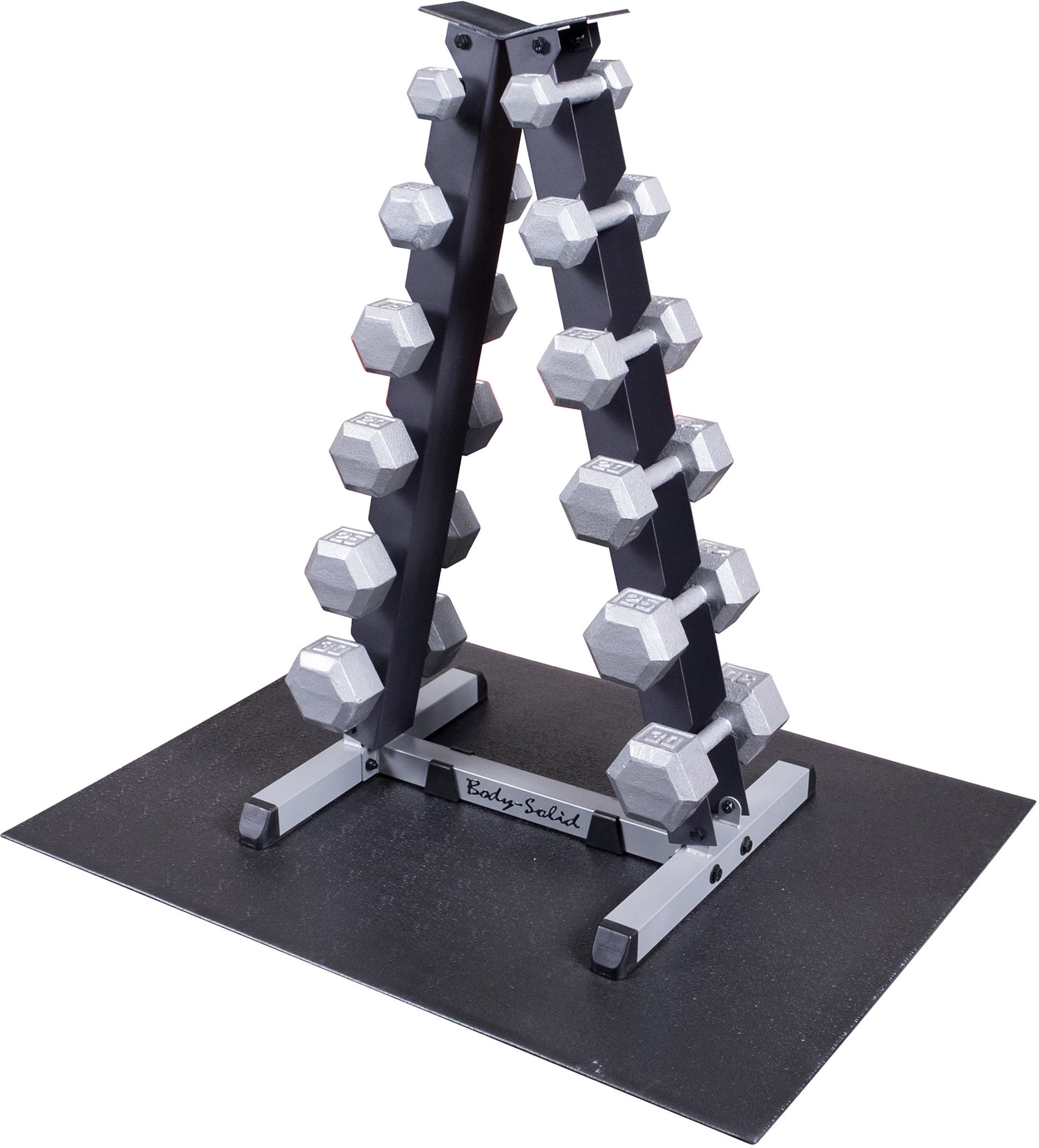 Body-Solid 2-Tier Vertical Dumbbell Rack