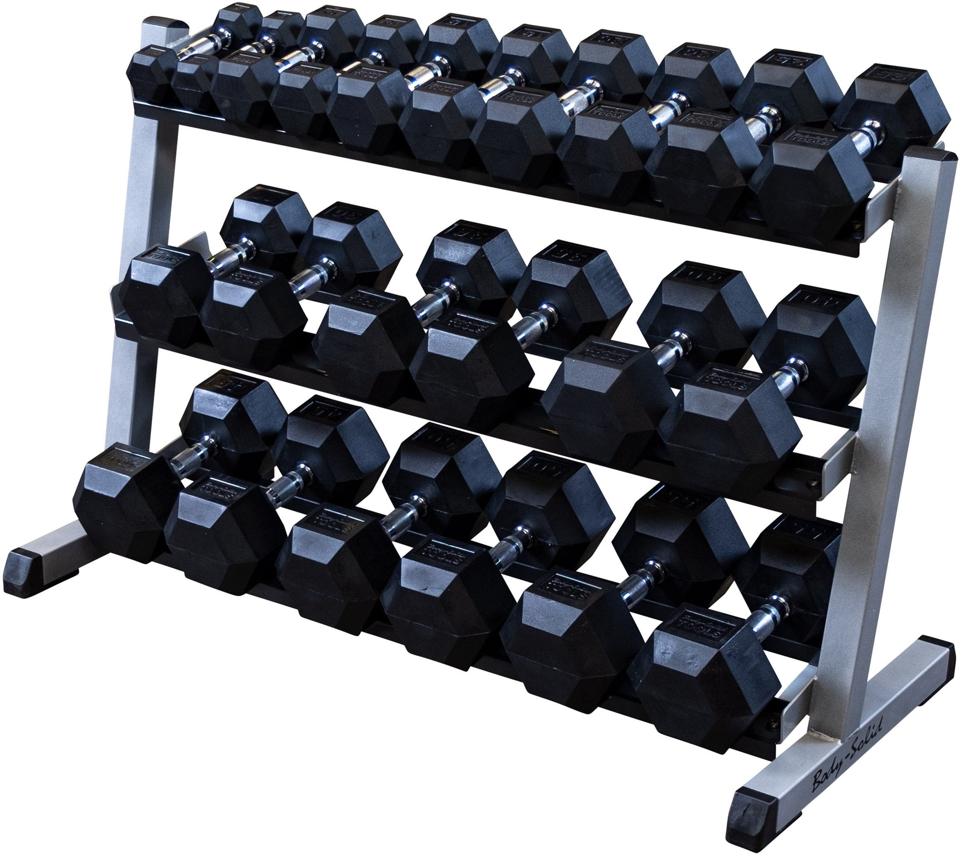 Body-Solid 48" 3-Tier Dumbbell Rack