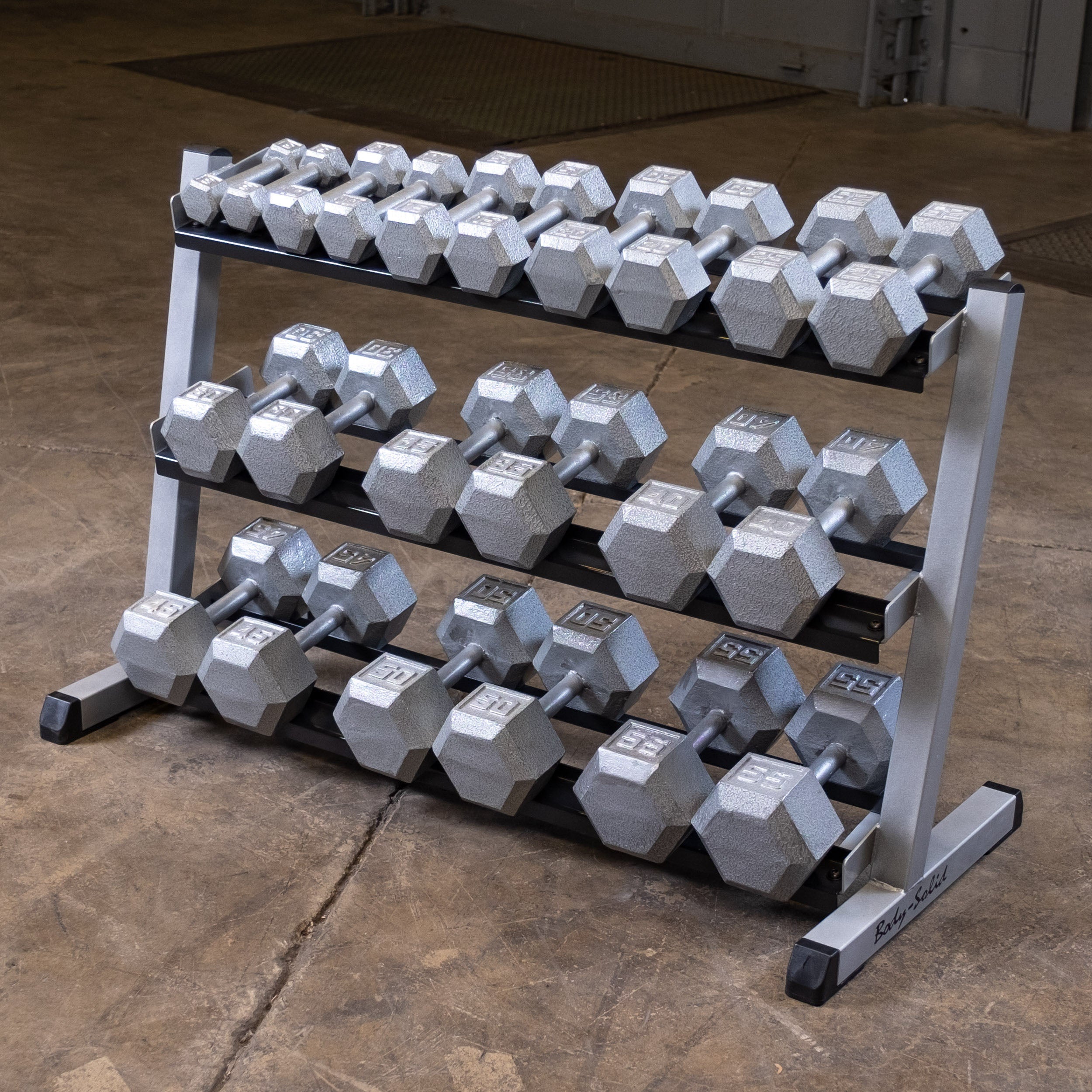 Body-Solid 48" 3-Tier Dumbbell Rack