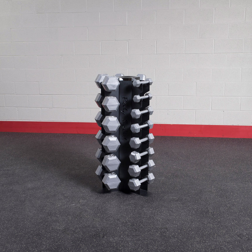 Body-Solid 3-Sided Vertical Dumbbell Rack