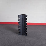 Body-Solid 3-Sided Vertical Dumbbell Rack