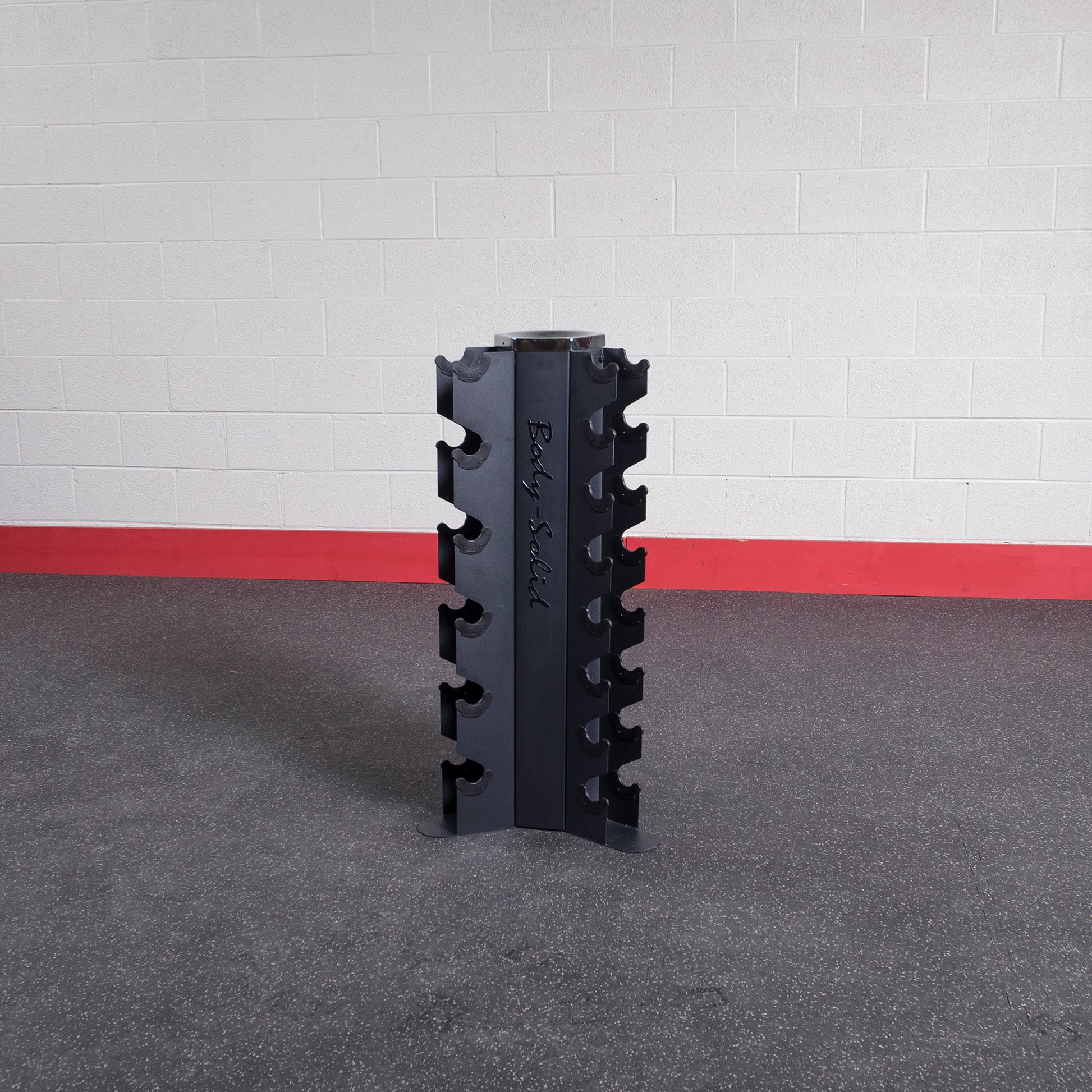 Body-Solid 3-Sided Vertical Dumbbell Rack