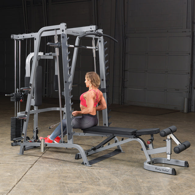 Body-Solid Lat Attachment for Series 7 Smith Machine