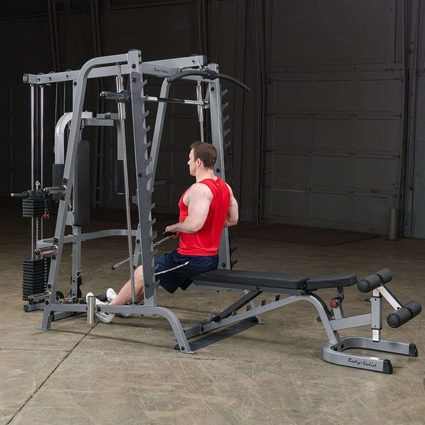 Body-Solid Lat Attachment for Series 7 Smith Machine