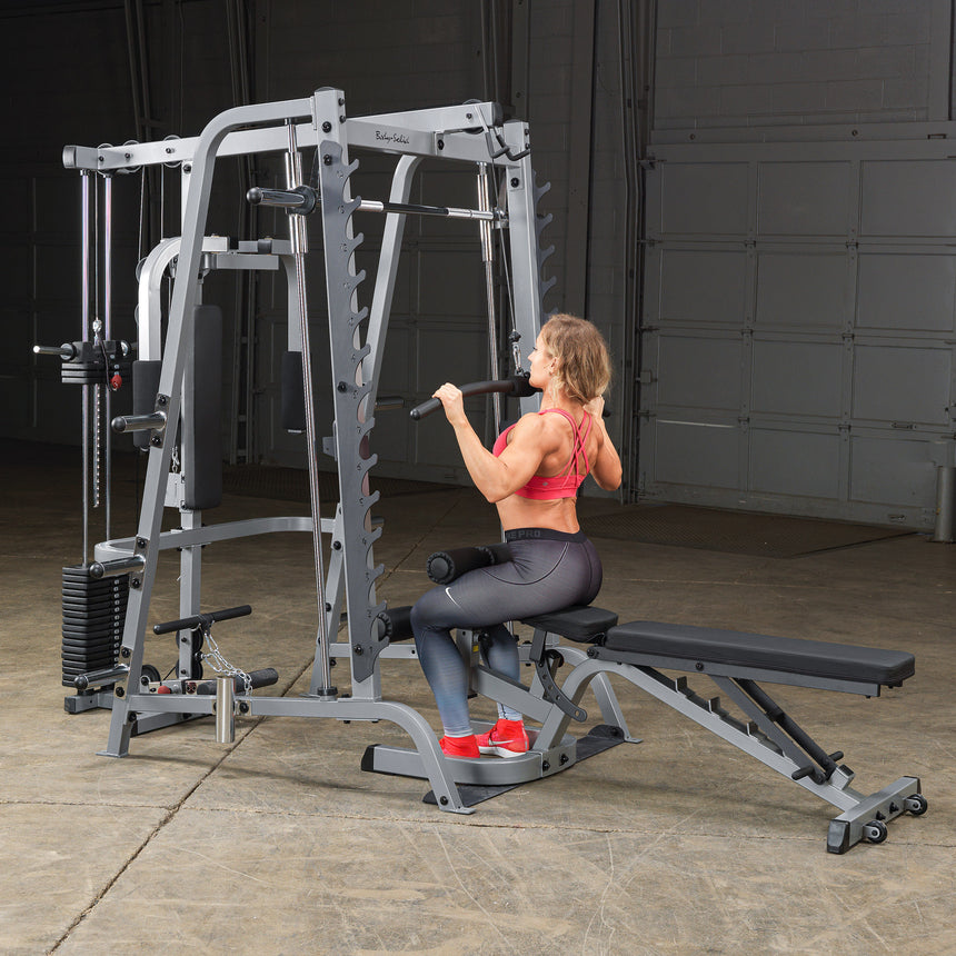 Body-Solid Lat Attachment for Series 7 Smith Machine