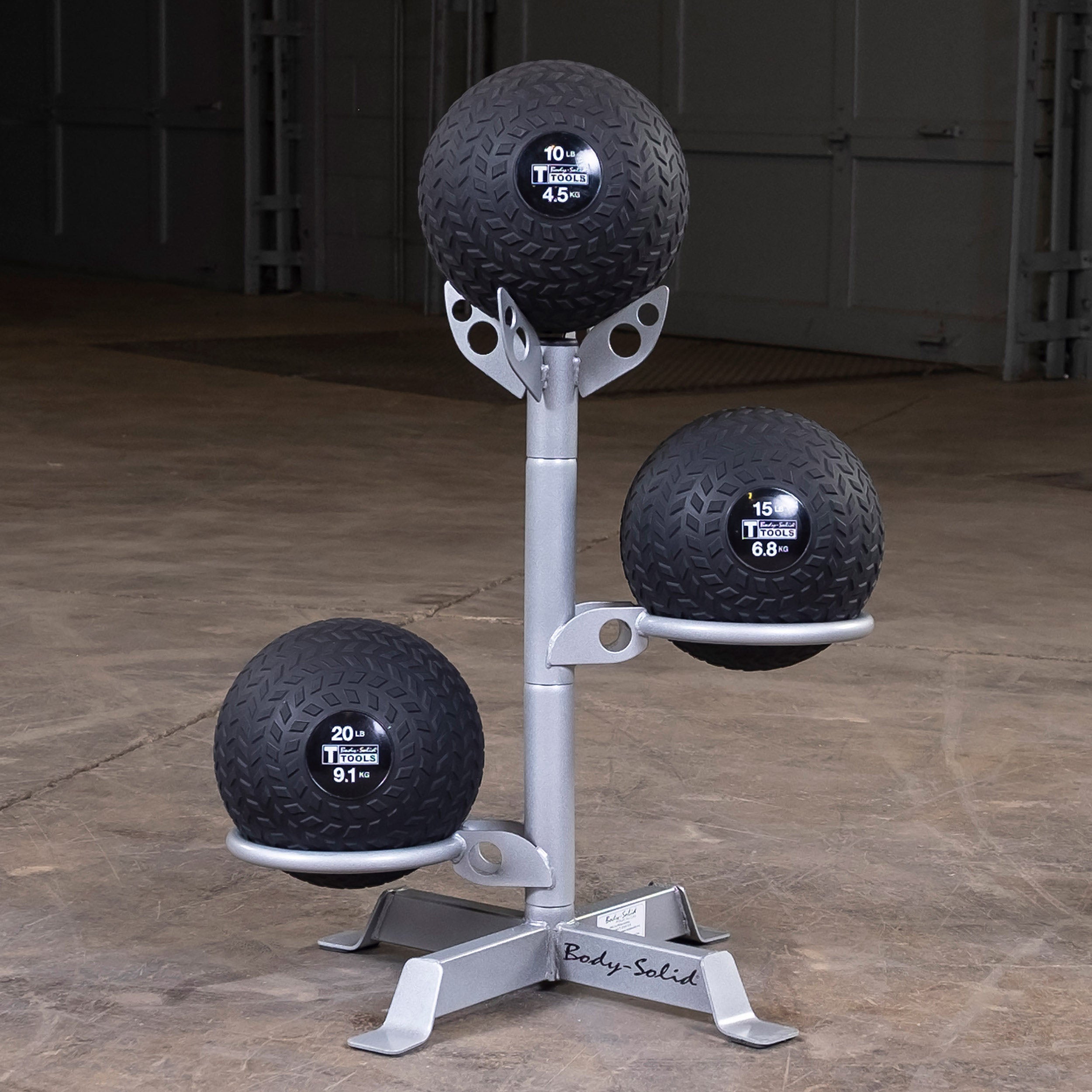 Body-Solid Compact Medicine Ball Rack