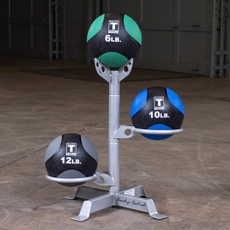 Body-Solid Compact Medicine Ball Rack