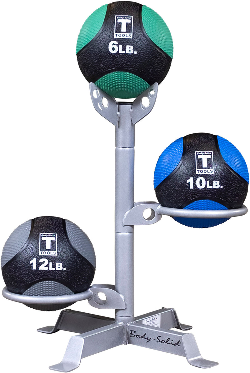 Body-Solid Compact Medicine Ball Rack